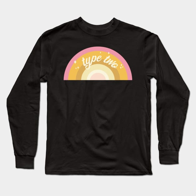 Enneagram 2 Long Sleeve T-Shirt by annacush